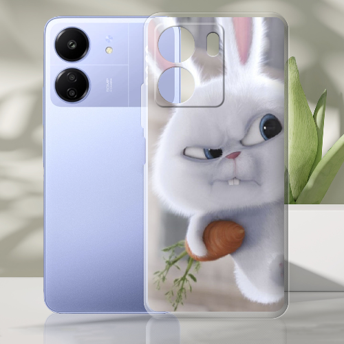 Чехол BoxFace Poco C65 Rabbit Snowball