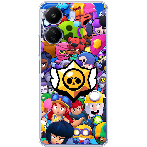 Чехол BoxFace Poco C65 Brawl Stars