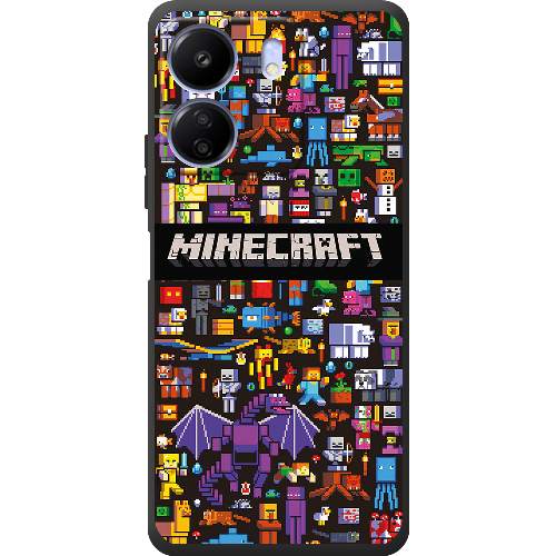 Чехол BoxFace Poco C65 Minecraft Mobbery