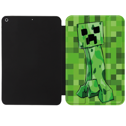 Чехол для iPad 10.2" 7/8/9 (2021/2020/2019) Minecraft Creeper