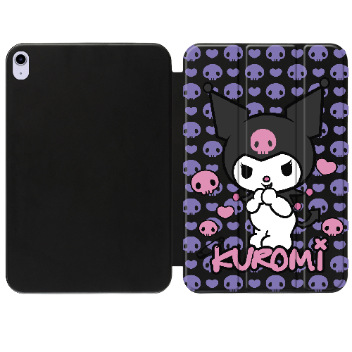 Чехол для iPad Air 10.9" 4/5 (2020/2022) Kuromi Purple Skull