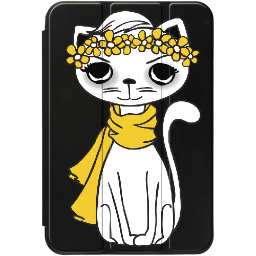 Чехол для iPad Air 10.9" 4/5 (2020/2022) Hipster Yellow Kitty