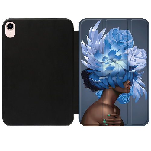 Чехол для iPad mini 6 (2021) Exquisite Blue Flowers