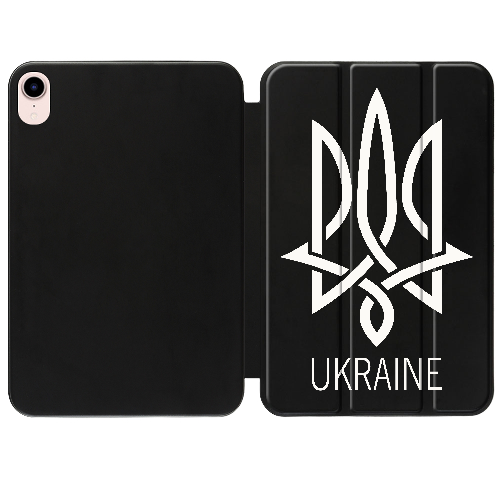 Чехол для iPad mini 6 (2021) Тризуб монограмма ukraine