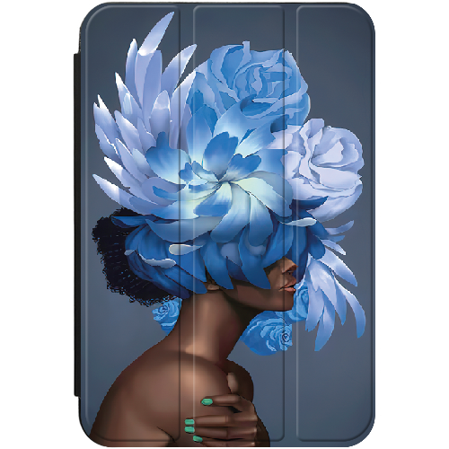 Чехол для iPad Pro 11" 2/3/4 (2022/2021/2020) Exquisite Blue Flowers
