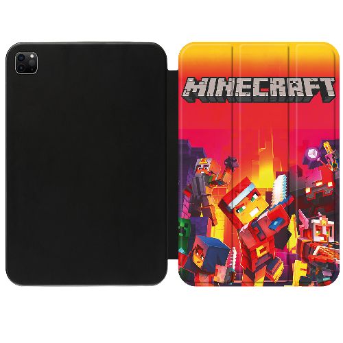 Чехол для iPad Pro 12.9" 4/5/6 (2022/2021/2020) Minecraft Dungeons