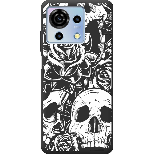 Чехол BoxFace ZTE Blade V50 Vita Skull and Roses