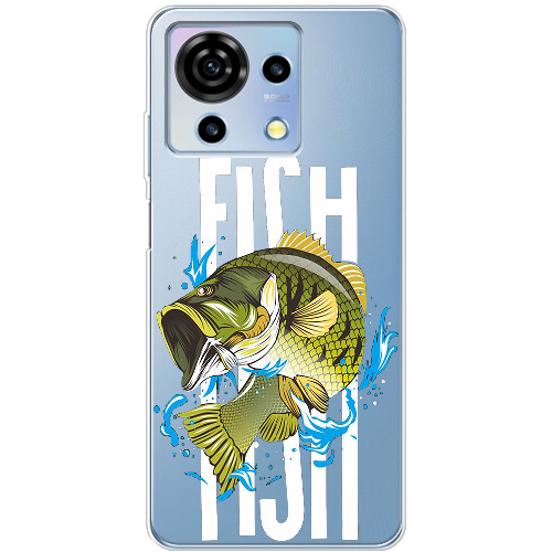 Чехол BoxFace ZTE Blade V50 Vita Bass fish