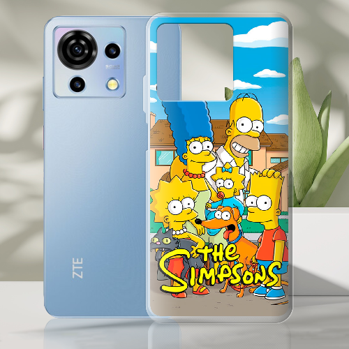 Чехол BoxFace ZTE Blade V50 Vita the simpsons