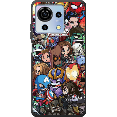 Чехол BoxFace ZTE Blade V50 Vita Avengers Infinity War