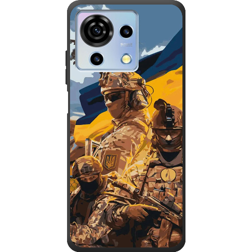 Чехол BoxFace ZTE Blade V50 Vita Воїни ЗСУ