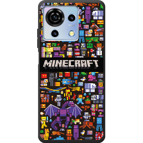 Чехол BoxFace ZTE Blade V50 Vita Minecraft Mobbery