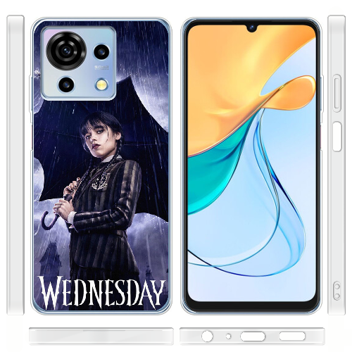 Чехол BoxFace ZTE Blade V50 Vita Wednesday Addams