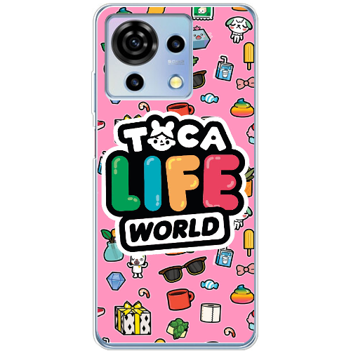 Чехол BoxFace ZTE Blade V50 Vita Toca Boca Life World