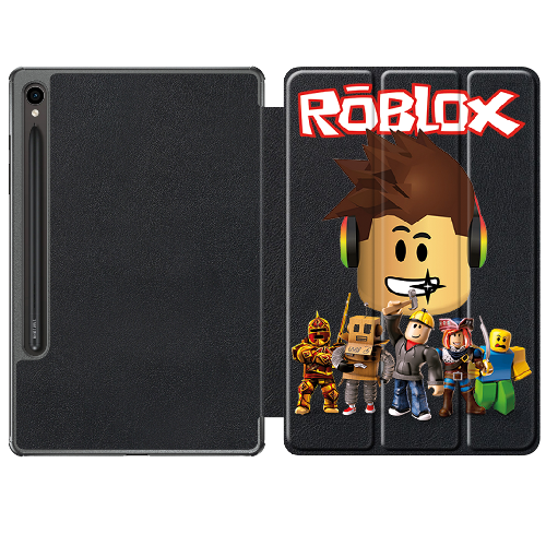 Чехол для Samsung Galaxy Tab S9 FE 10.9" Roblox Герои