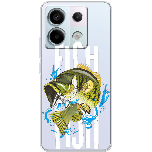 Чехол BoxFace Xiaomi Redmi Note 13 5G Bass fish