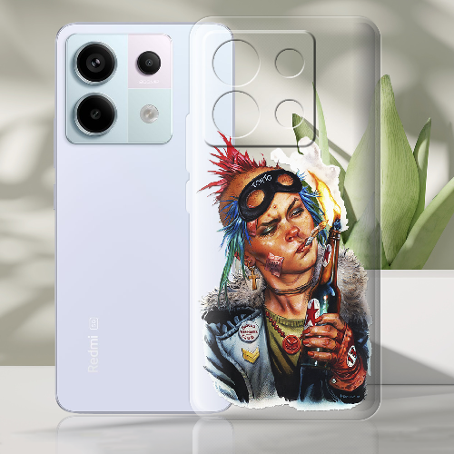 Чехол BoxFace Xiaomi Redmi Note 13 5G Tanker Girl