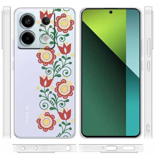 Чехол BoxFace Xiaomi Redmi Note 13 5G Ethno Flower