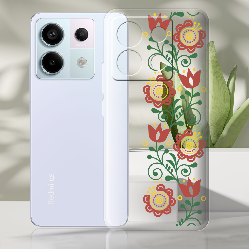 Чехол BoxFace Xiaomi Redmi Note 13 5G Ethno Flower