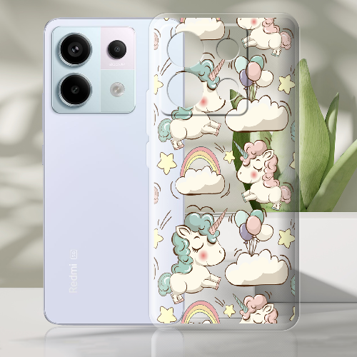 Чехол BoxFace Xiaomi Redmi Note 13 5G Unicorns