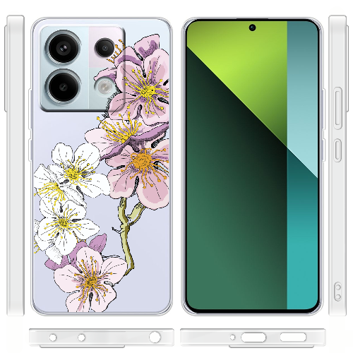Чехол BoxFace Xiaomi Redmi Note 13 5G Cherry Blossom