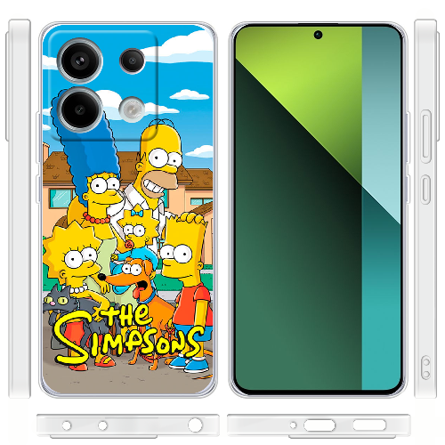 Чехол BoxFace Xiaomi Redmi Note 13 5G the simpsons