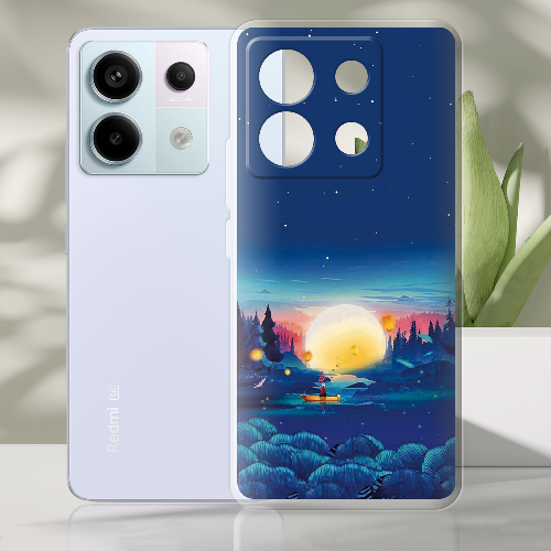 Чехол BoxFace Xiaomi Redmi Note 13 5G Спокойной ночи