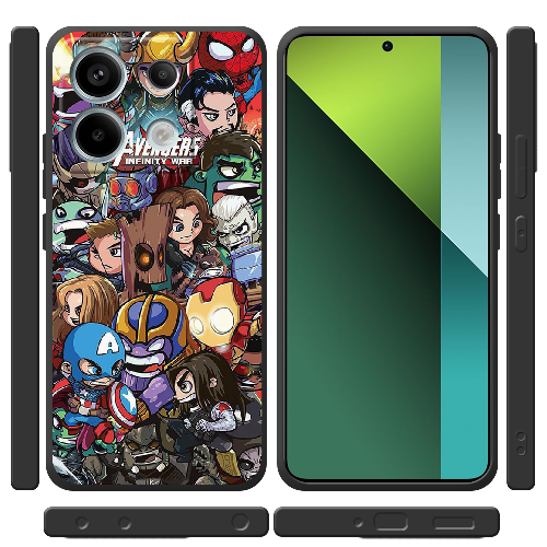 Чехол BoxFace Xiaomi Redmi Note 13 5G Avengers Infinity War