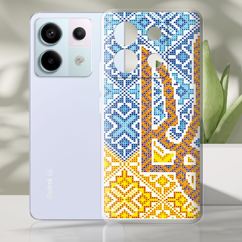 Чехол BoxFace Xiaomi Redmi Note 13 5G Тризуб Вишивка