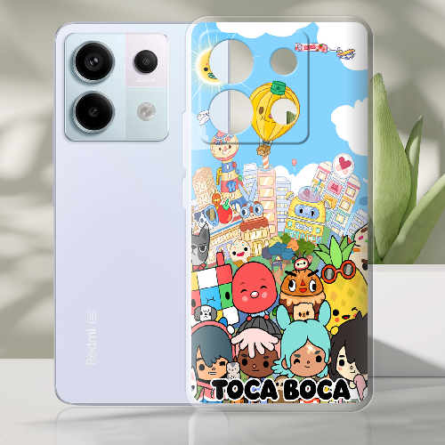 Чехол BoxFace Xiaomi Redmi Note 13 5G Світ Тока Бока