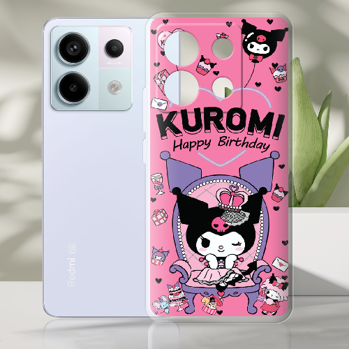 Чехол BoxFace Xiaomi Redmi Note 13 5G День народження Kuromi