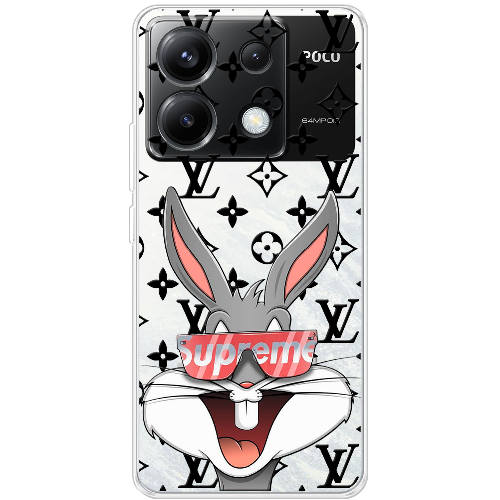 Чехол BoxFace Poco X6 looney bunny