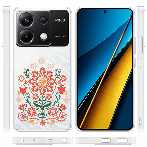 Чехол BoxFace Poco X6 Ukrainian Ornament