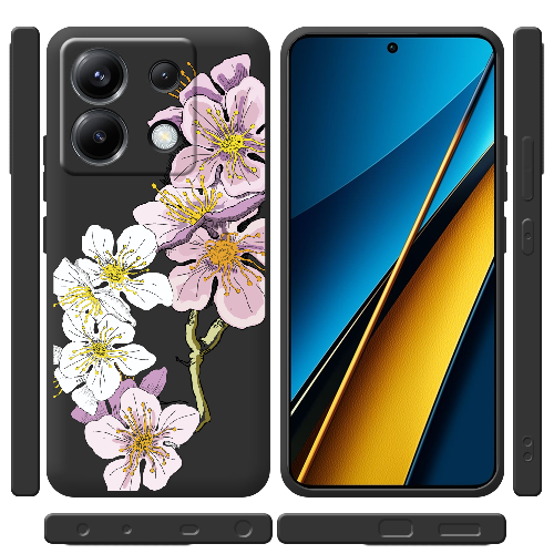 Чехол BoxFace Poco X6 Cherry Blossom