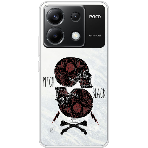 Чехол BoxFace Poco X6 Pitch black