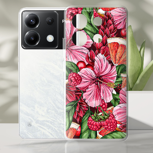 Чехол BoxFace Poco X6 Tropical Flowers