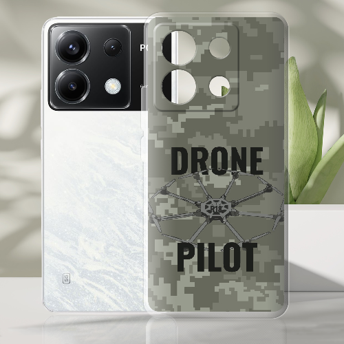 Чехол BoxFace Poco X6 Drone Pilot