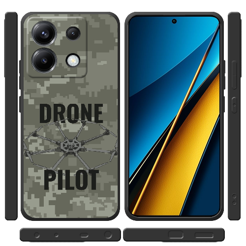 Чехол BoxFace Poco X6 Drone Pilot