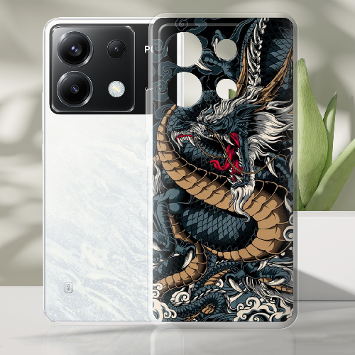 Чехол BoxFace Poco X6 Dragon Ryujin