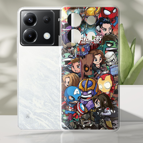 Чехол BoxFace Poco X6 Avengers Infinity War