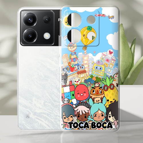 Чехол BoxFace Poco X6 Світ Тока Бока