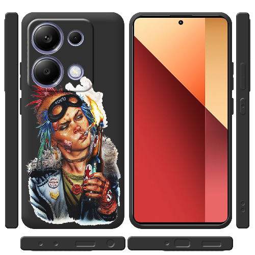 Чехол BoxFace Xiaomi Redmi Note 13 Pro 4G Tanker Girl