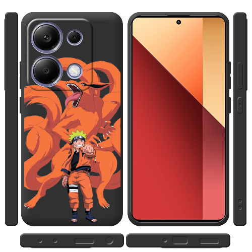Чехол BoxFace Xiaomi Redmi Note 13 Pro 4G Naruto and Kurama