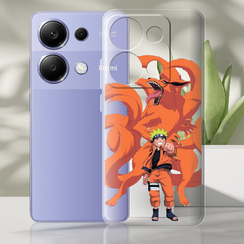 Чехол BoxFace Xiaomi Redmi Note 13 Pro 4G Naruto and Kurama