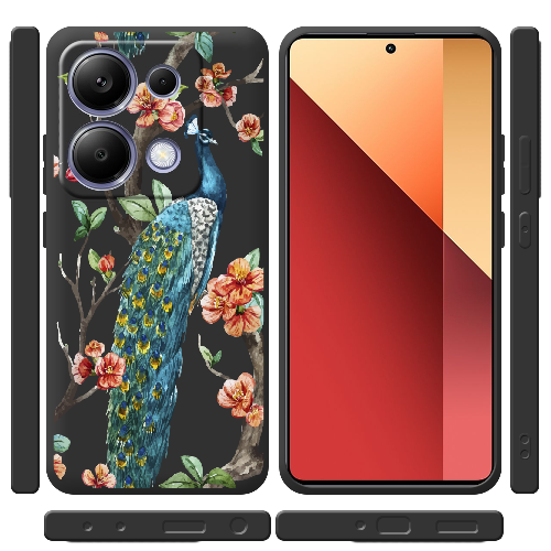 Чехол BoxFace Xiaomi Redmi Note 13 Pro 4G Noble Peacock