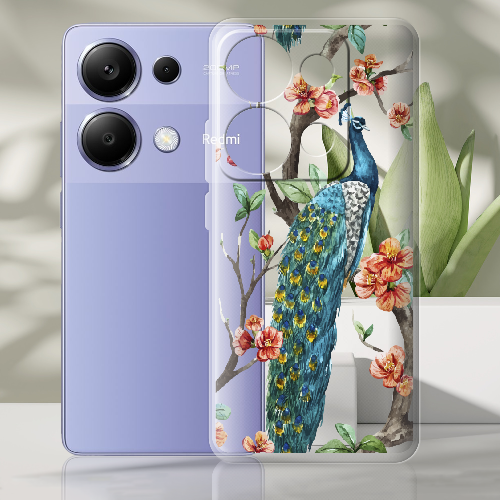 Чехол BoxFace Xiaomi Redmi Note 13 Pro 4G Noble Peacock