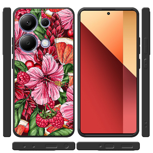 Чехол BoxFace Xiaomi Redmi Note 13 Pro 4G Tropical Flowers