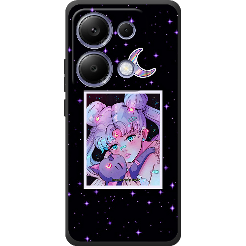 Чехол BoxFace Xiaomi Redmi Note 13 Pro 4G Sailor Moon night