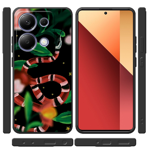 Чехол BoxFace Xiaomi Redmi Note 13 Pro 4G Red Snake