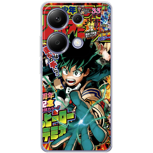 Чехол BoxFace Xiaomi Redmi Note 13 Pro 4G My Hero Academia